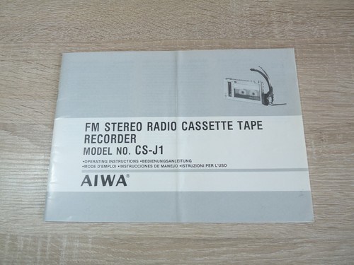 Bedienungsanleitung aiwa - aiwa, fm