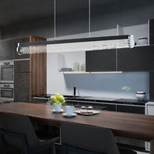 Design LED Decken Hänge Leuchte Glas Beleuchtung Ess Zimmer Lampe Draht Geflecht