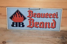 Altes Reklameschild Brauerei