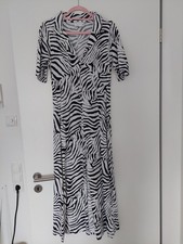 Kleid Asos 40 Zebra Weiss