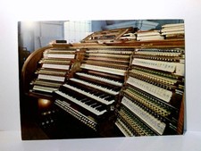 Engelberg. Spieltisch der Grossen Orgel. Obwalden. Alte Ansichtskarte / Postkart