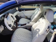 AMG / Mercedes Benz Lenkrad/Sportlenkrad Wurzelholz / weiß