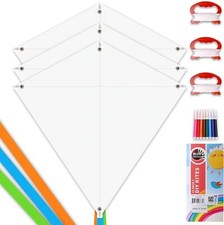 Kinder-Drachen Bausätze Bastelset Flugdrachen Einleiner Drachen zum selber bauen