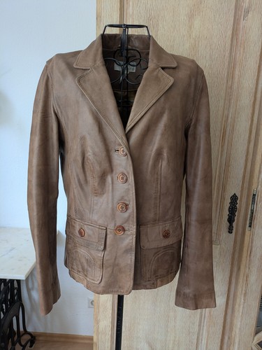 Heine damen leder jacke - heine, gr