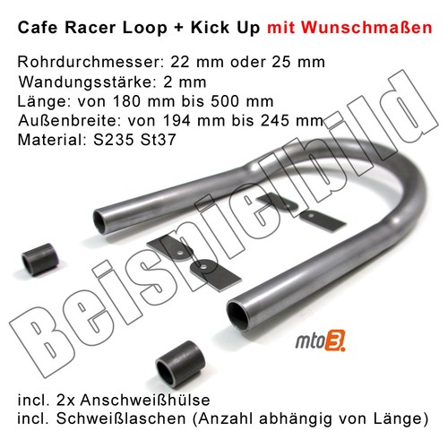Cafe racer loop mit kick - cafe, up