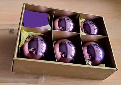 Weihnachtsbaumkugeln violett - weihnachtsbaumkugeln,