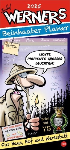 Wandkalender 2025 werner - wandkalender,