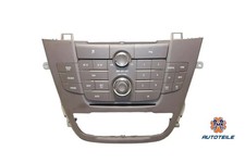 Opel Insignia A Radio Bedienteil DVD 800 Navi Betätigungseinheit Braun 13277913