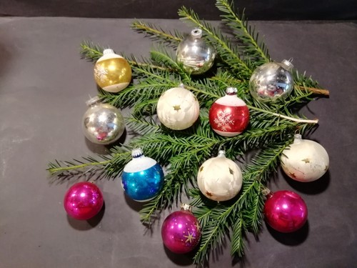 Christbaumschmuck bunt - x,