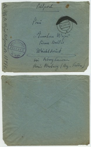 78565 feldpostbrief - 78565,
