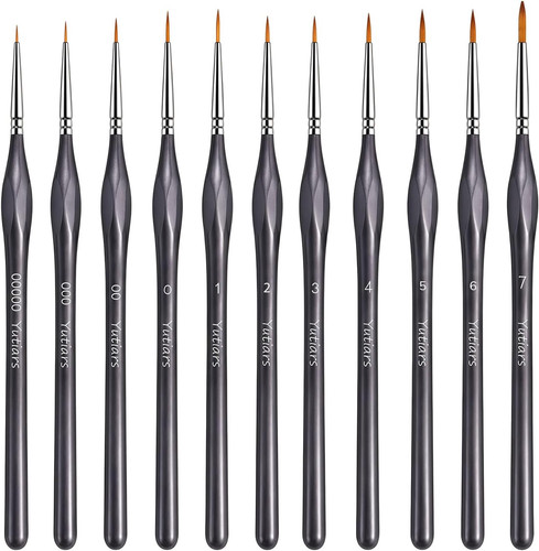 Feine detail pinsel set - 11,