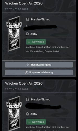 Wacken 2026 tickets heavy - 2026, +