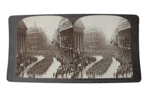 Ww1 stereoview london - stereoview,