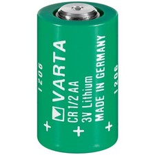 2x CR1/2AA Lithium-Batterie 3 Volt 950mAh ø14,75x25,1mm = CR14250 VARTA 6127