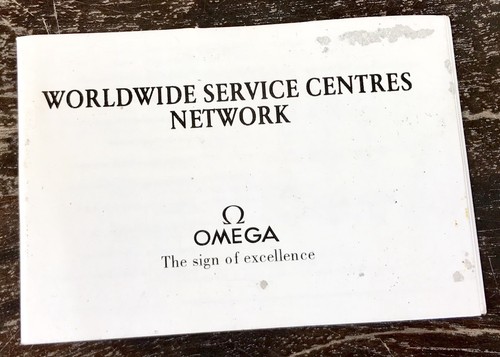 Omega 1989 booklet - omega, worldwide