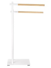 Handtuchhständer Handtuchstangen Holz 2 Stangen Badezimmer