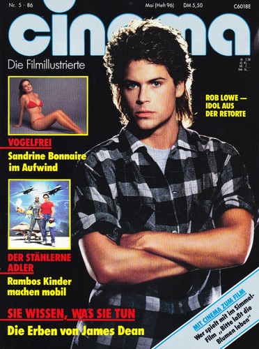 Cinema kino ausgabe - cinema, 5/86,