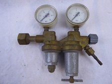 alte Gas Luft Armatur Messing Druckregelventil