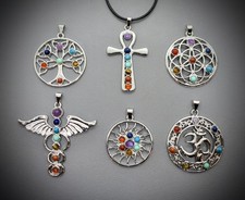 CHAKRA AMULETTE ANHÄNGER mit