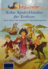 Leserabe-Kinderklassiker für Erstleser-Oliver Twist, Schatzinsel, Dschungelbuch