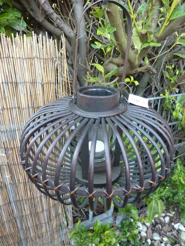 Chinesischer lampion braun - chinesischer,