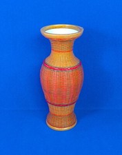 Vase bambus rattan - bambus,