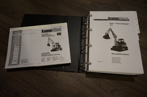 Kramer allrad bagger 812 - allrad,