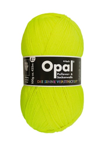 Sockenwolle opal uni - sockenwolle, 4-fädig