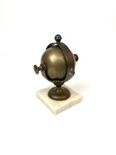 SEHR SELTEN ANTIK BAUHAUS ART DECO HOTEL EMPFANGSTISCH SCHREIBTISCH GLOCKE GERMANY 1920