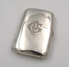 Bezauberndes Zigarettenetui  * 800 Silber *  Gebrüder Deyhle  *  Deutsches Reich