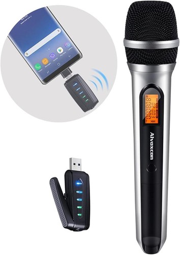 Alvoxcon usb funkmikrofon uhf - usb,
