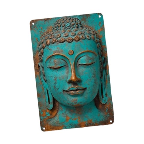 2D-Buddha-Wandbild
