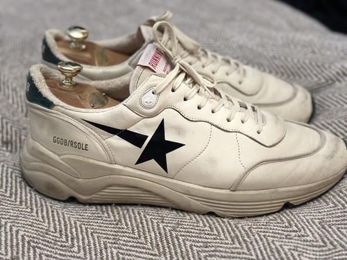 Golden goose running sole - golden,