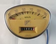 TACHOMETER TACHO FUR VESPA 50 90 V50 SS 150 SUPER ORIGINAL VEGLIA BORLETTI '60.