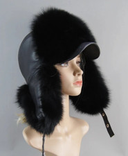 Damen Fliegermütze Schirm