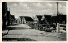 AK GRUß AUS BORSTEL KREIS SEGEBERG STRASSENANSICHT UM 1930