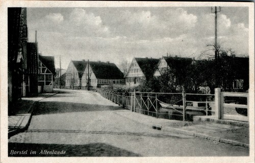 Gruß aus borstel kreis - ak,