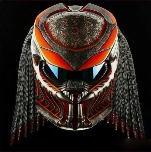 Predator motorradhelm custom - predator,