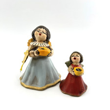 Bozner Engel THUN Set | 2x Original Keramikengel | Vintage Deko | Italien Bozen