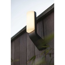 LED Außenleuchte Wandlampe Bati Anthrazit IP44 14W 1100 lm Neutralweiß 4000K