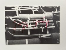 Joseph Beuys Original Signiert Postkarte Autographen „Schlitten“ „the pack“ 1969