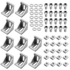 10x Eckverbinder 4040 Nut 8