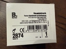 Berker 2874 Tronic-Drehdimmer