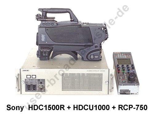 Sony hdc1500r hdtv - sony,
