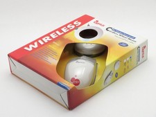 Rare Vintage Genius Cordless Wheel Ps/2 Mouse  RF Wireless Powerscroll - NEW!