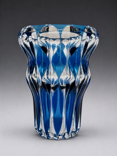 Val saint lambert kristallvase - saint,
