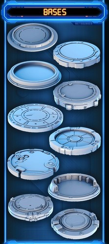 Sci bases 40mm - x,