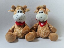 Sparkasse Giraffe mit Halstuch 2 x Stofftier Plüschtier Kuscheltier (T195)