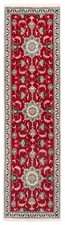 Tapis persan noué à la main Nain 294 x 79 cm - fin, oriental, tapis de course...