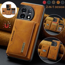 Leder Handy Hülle für OnePlus 13 12 11 10 Pro Magnet Case Cover Schutz Tasche